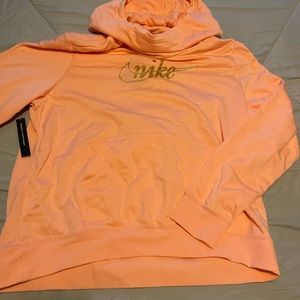 Peach Nike hoodie